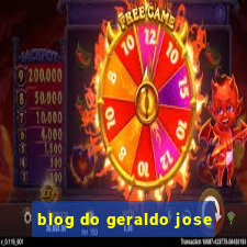 blog do geraldo jose